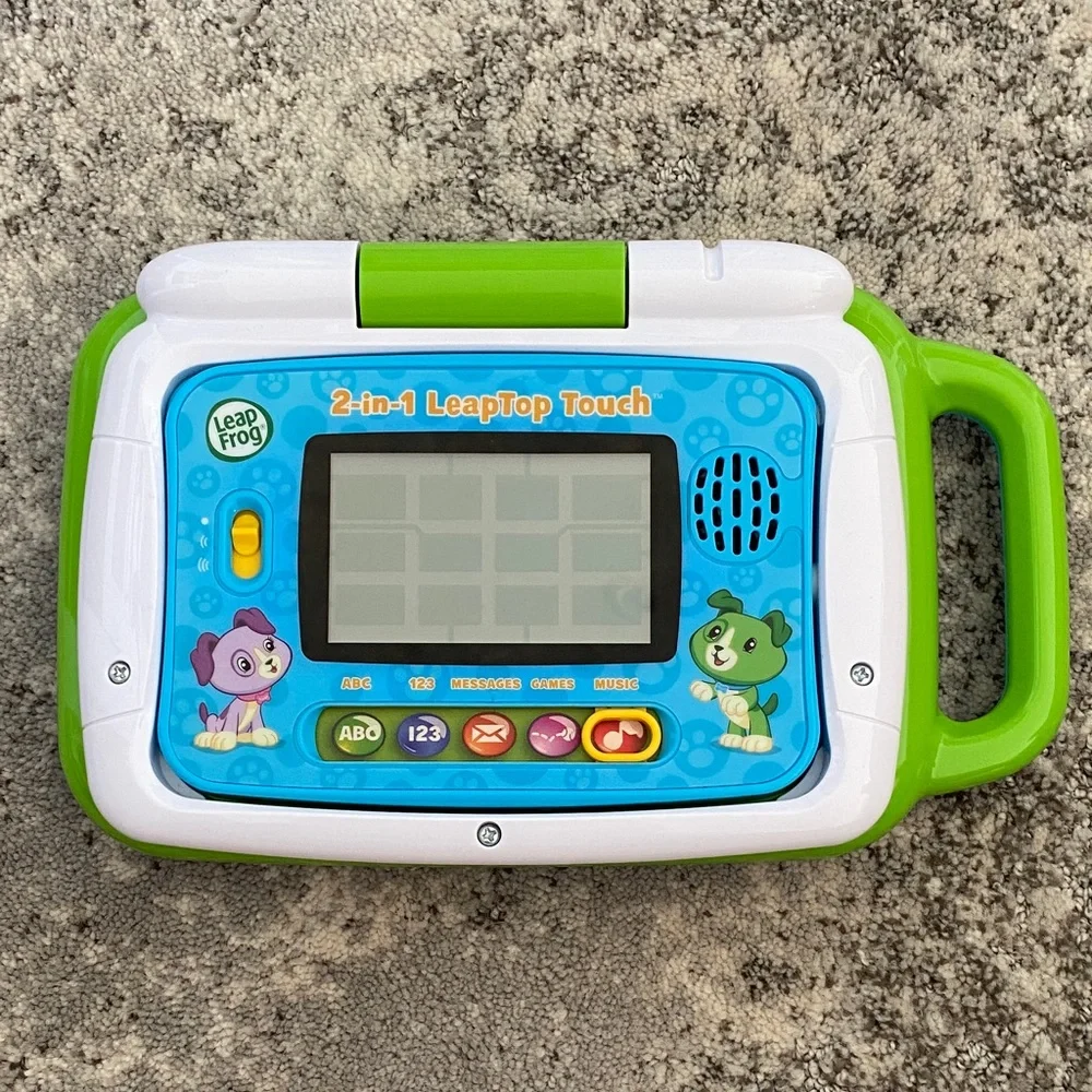 LeapFrog Interactive Learning Laptop - Green and White